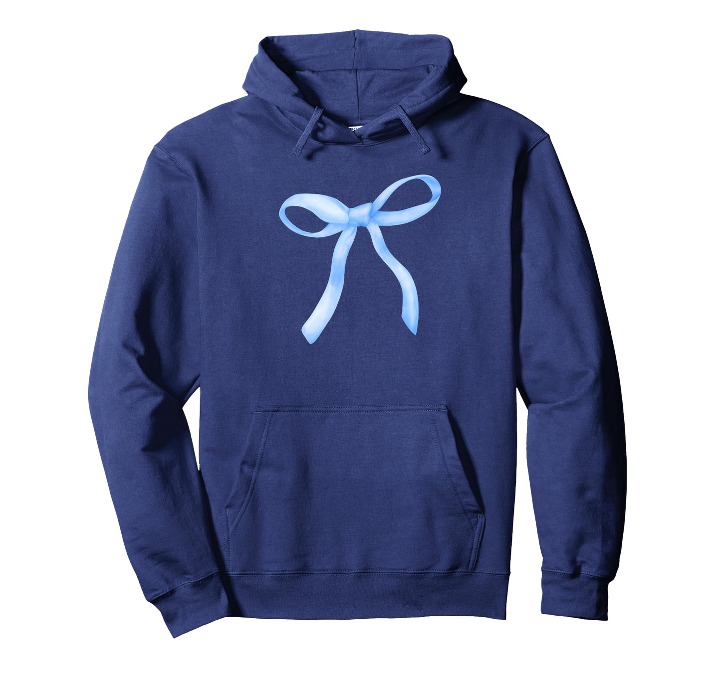 Cute Blue Bow For Girl Women T-Shirt