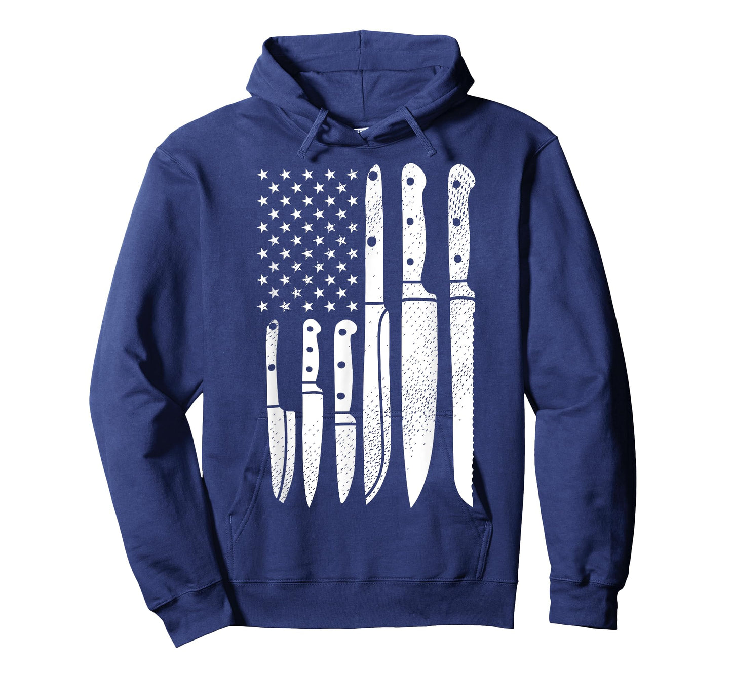Chef Knives Cooking Utensil Cook Cooking US Flag July 4 T-Shirt