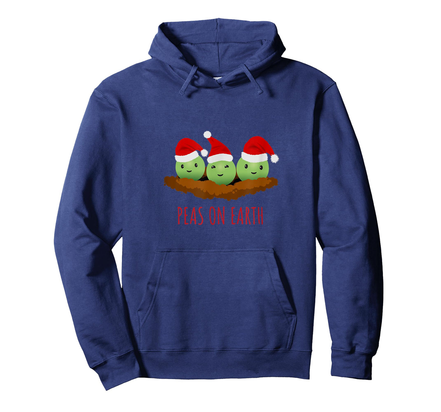 Funny Christmas Party Peas On Earth T-Shirt