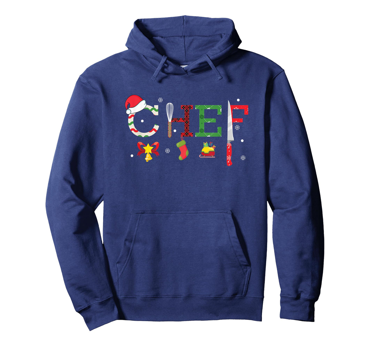Chef - Funny Xmas Cooking Lover Food Maker Gift Unisex-Adults T-Shirt Black Small Short Sleeve Winter Holiday T-Shirts