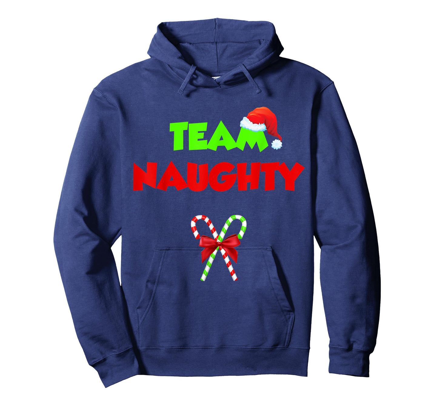 Team Naughty Nice Funny Christmas Xmas Gifts For Men Women T-Shirt