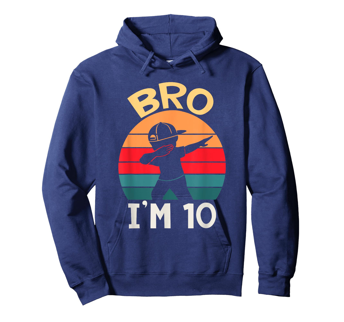 Bro I’m 10 Year Old Ten Tenth Party 10th Birthday Boy T-Shirt