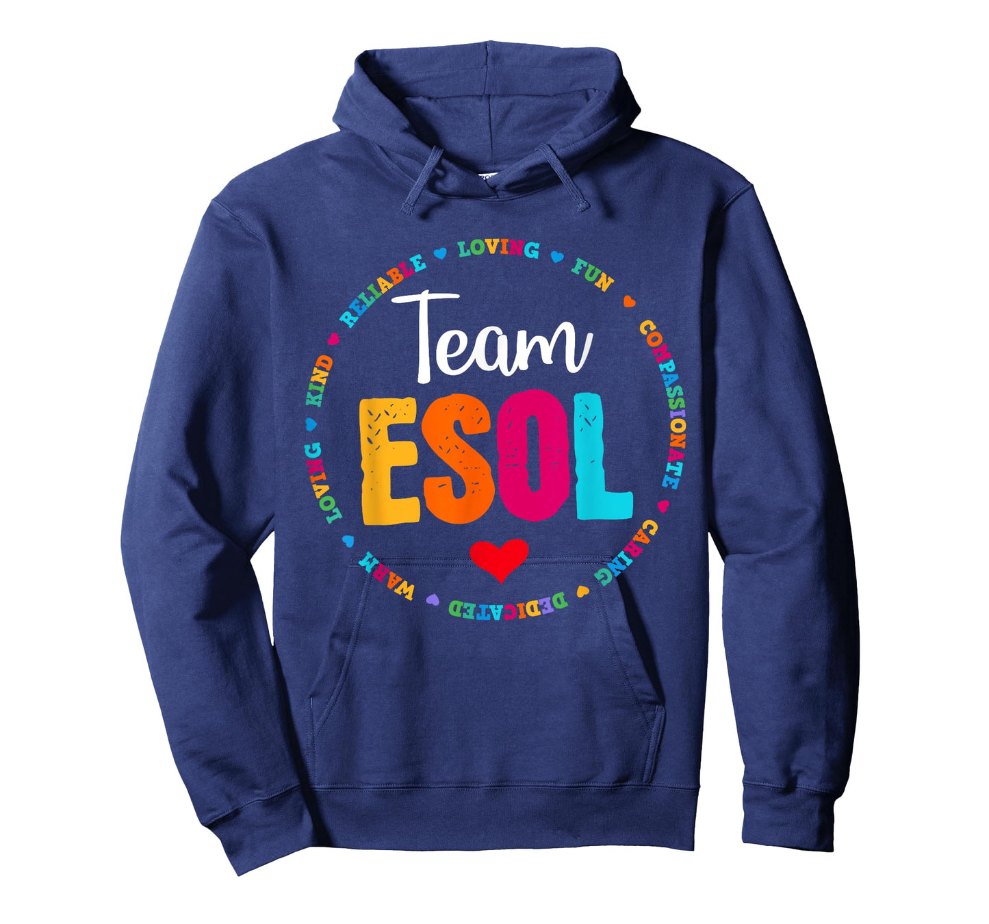 Back to school Teachers Crew Students - Team ESOL Teacher T-Shirt