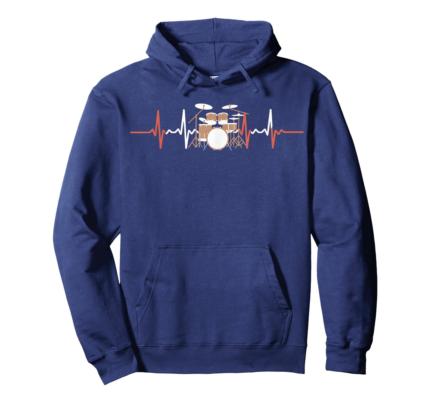 Music Lover Drum Heartbeat Drummer T-Shirt