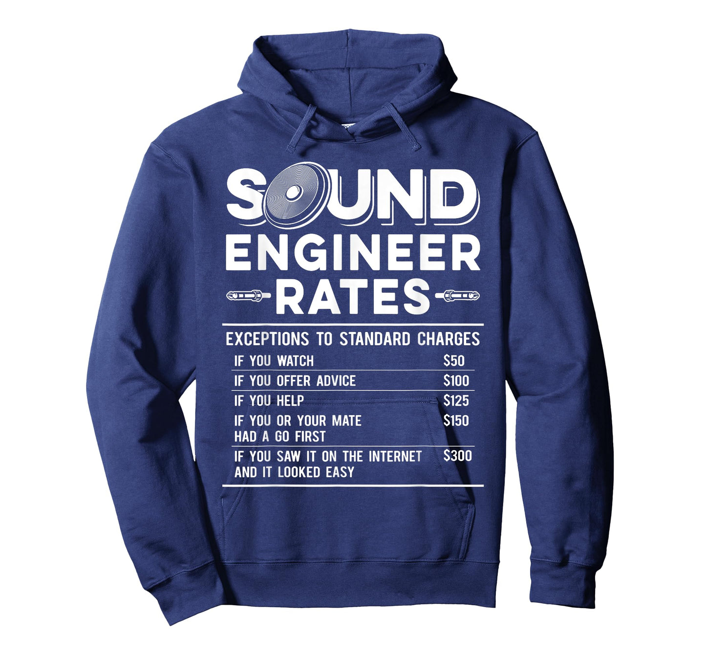 Studio Audio Engineer Rates Funny Sound Guy Tech T-Shirt