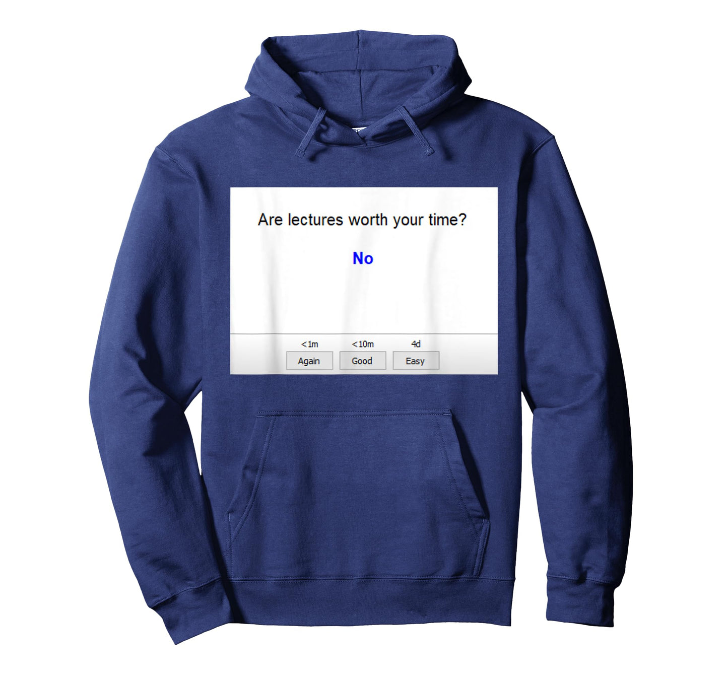 Are Lectures Worth Your Time Anki Funny Medical School T-Shirt