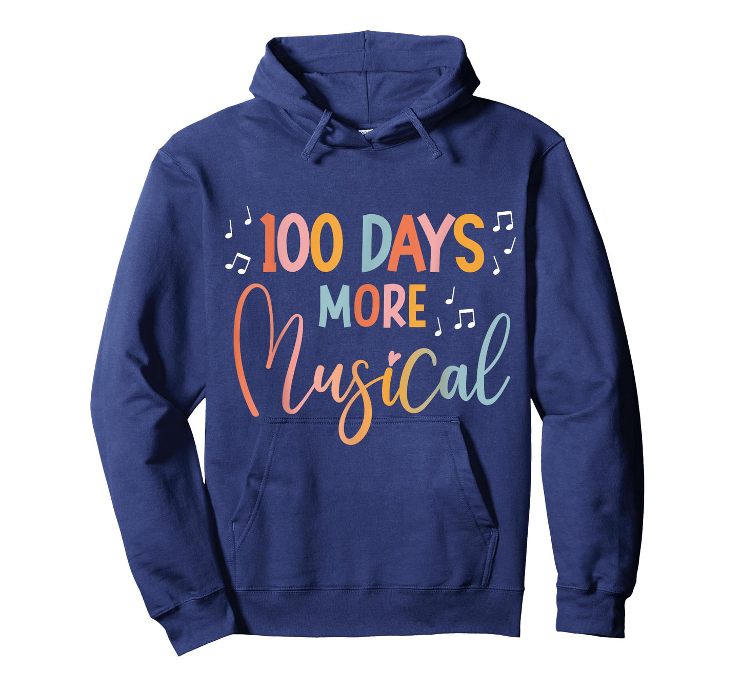 100 Days More Musical 100 Days of School Music Teacher T-Shirt