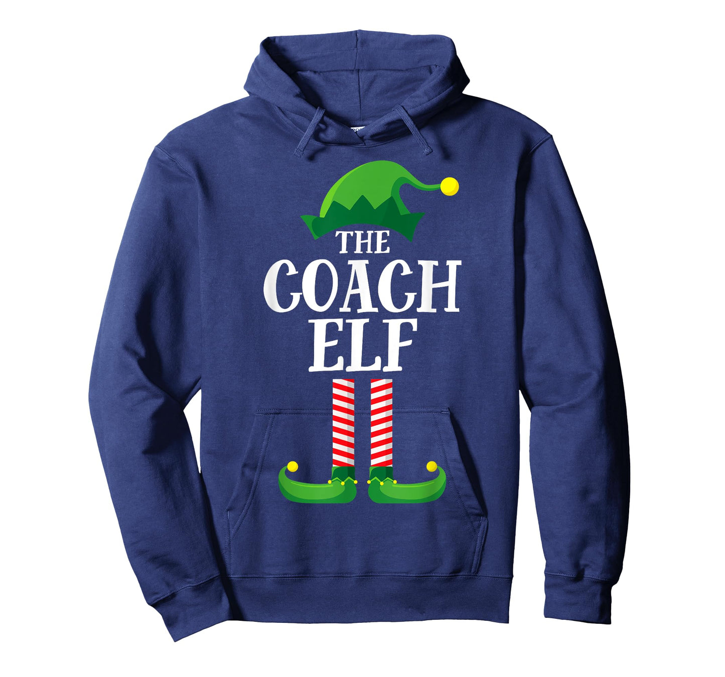 Coach Elf Matching Family Group Christmas Party Pyjamas T-Shirt