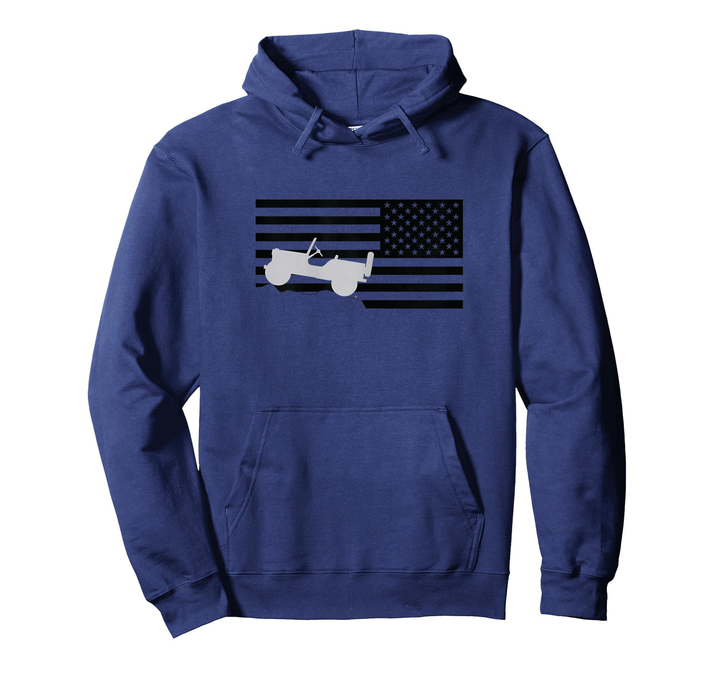 Jeep Flag Black T-Shirt