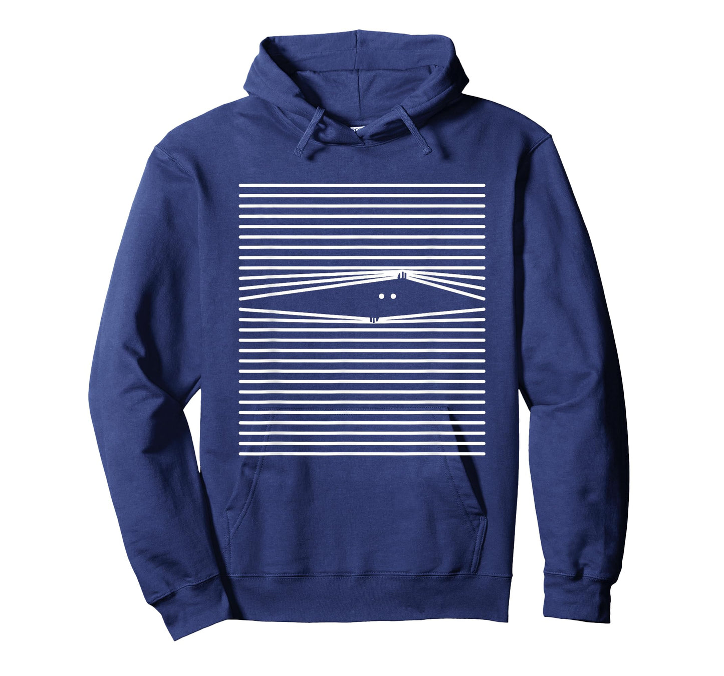 Funny Cat Peeking Through Blinds Graphics Print Cat Lover T-Shirt