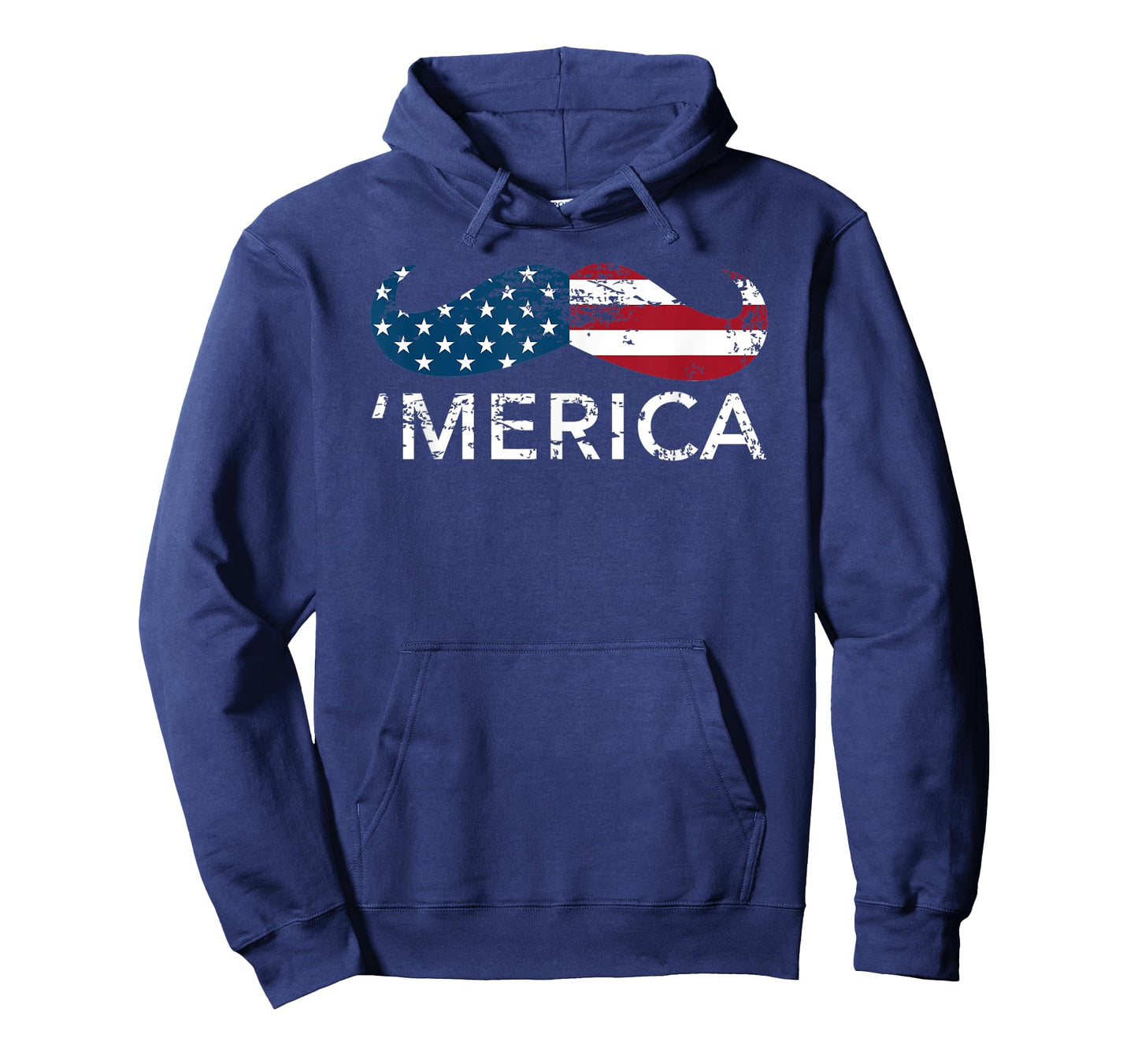 'Merica mustache Patriotic Memorial Day tee shirt T-Shirt for Women Kids Men