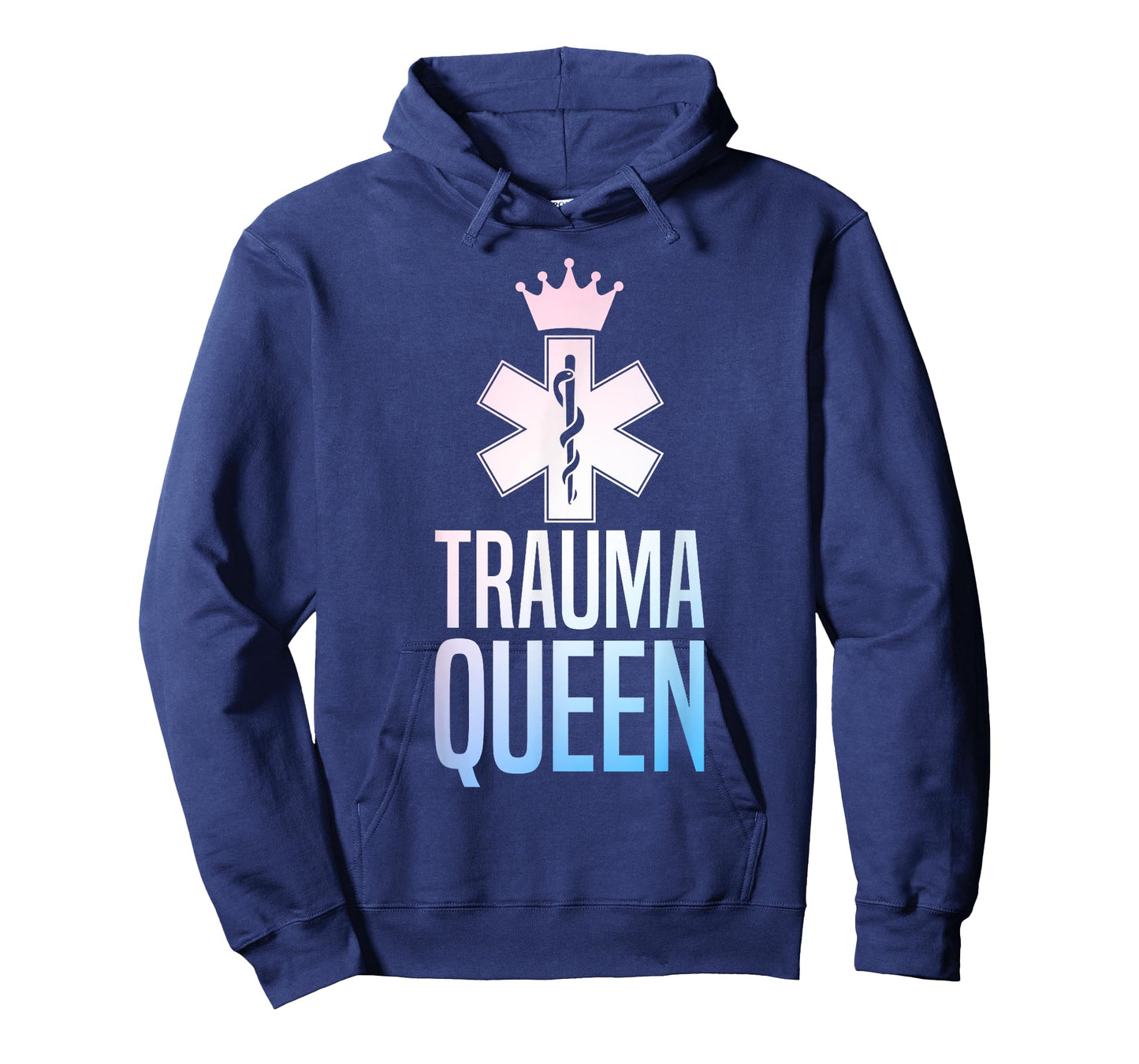 Funny Trauma Queen Art For Women Girls Youth Paramedic EMT T-Shirt