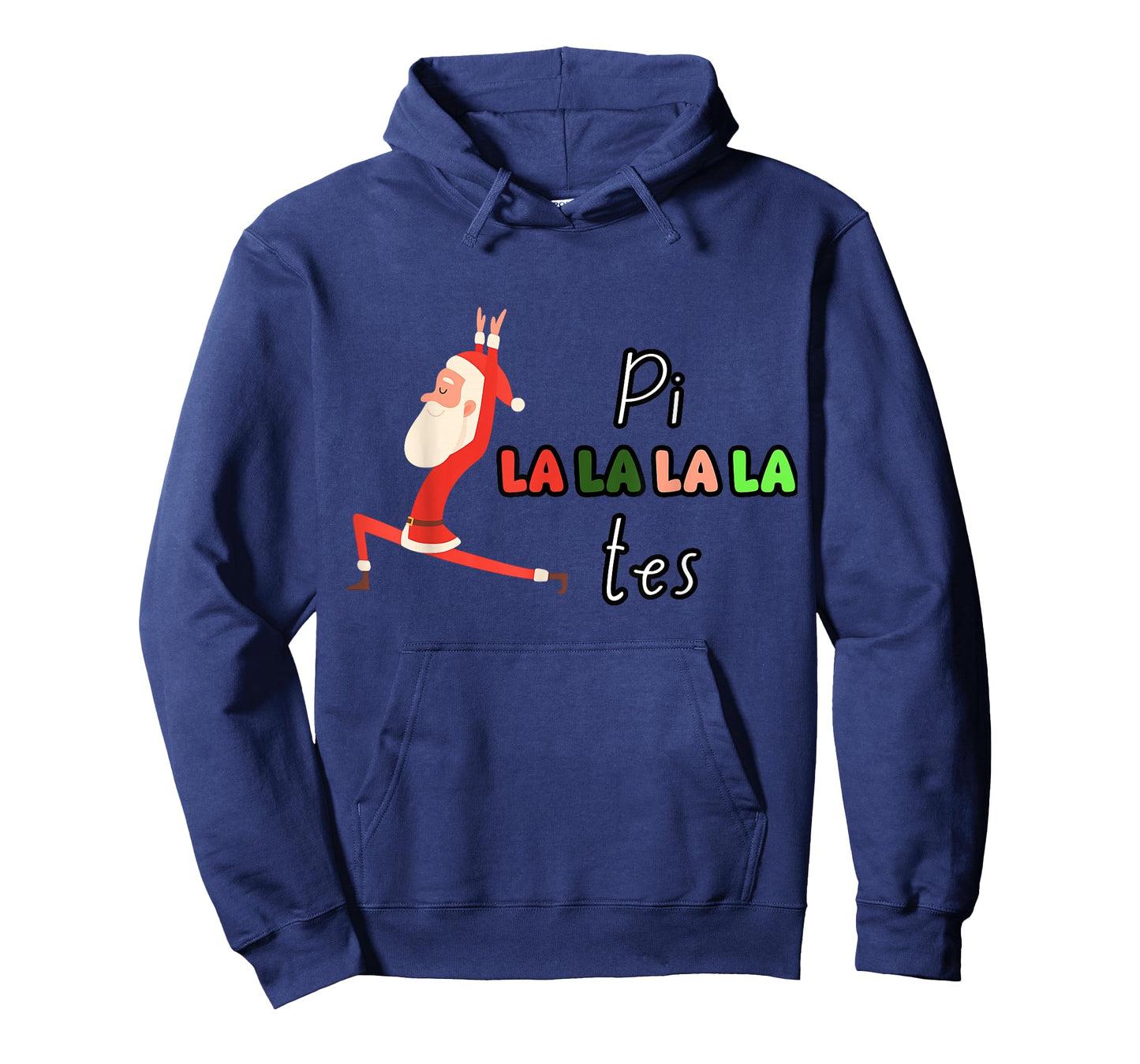 Pilates Christmas Pi La La La La tes santa pilates T-Shirt