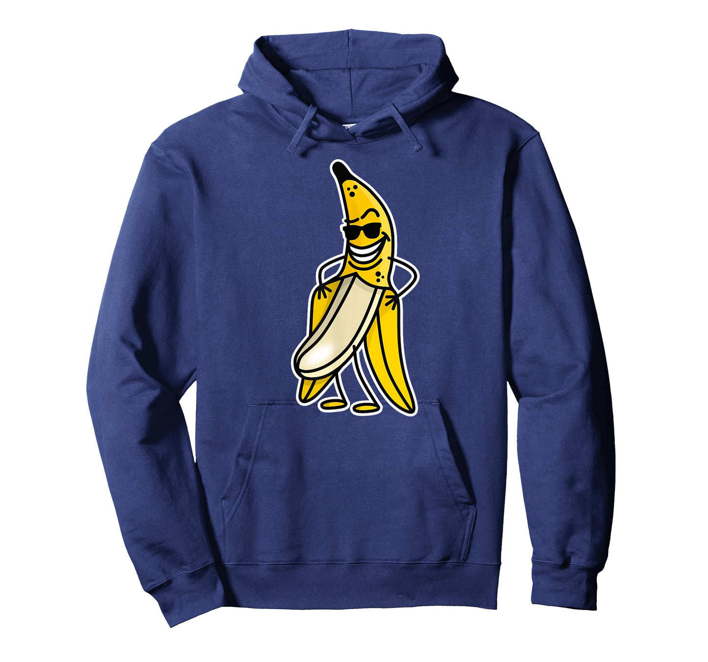 Funny naked banana flashing banana stripper streaker cartoon T-Shirt
