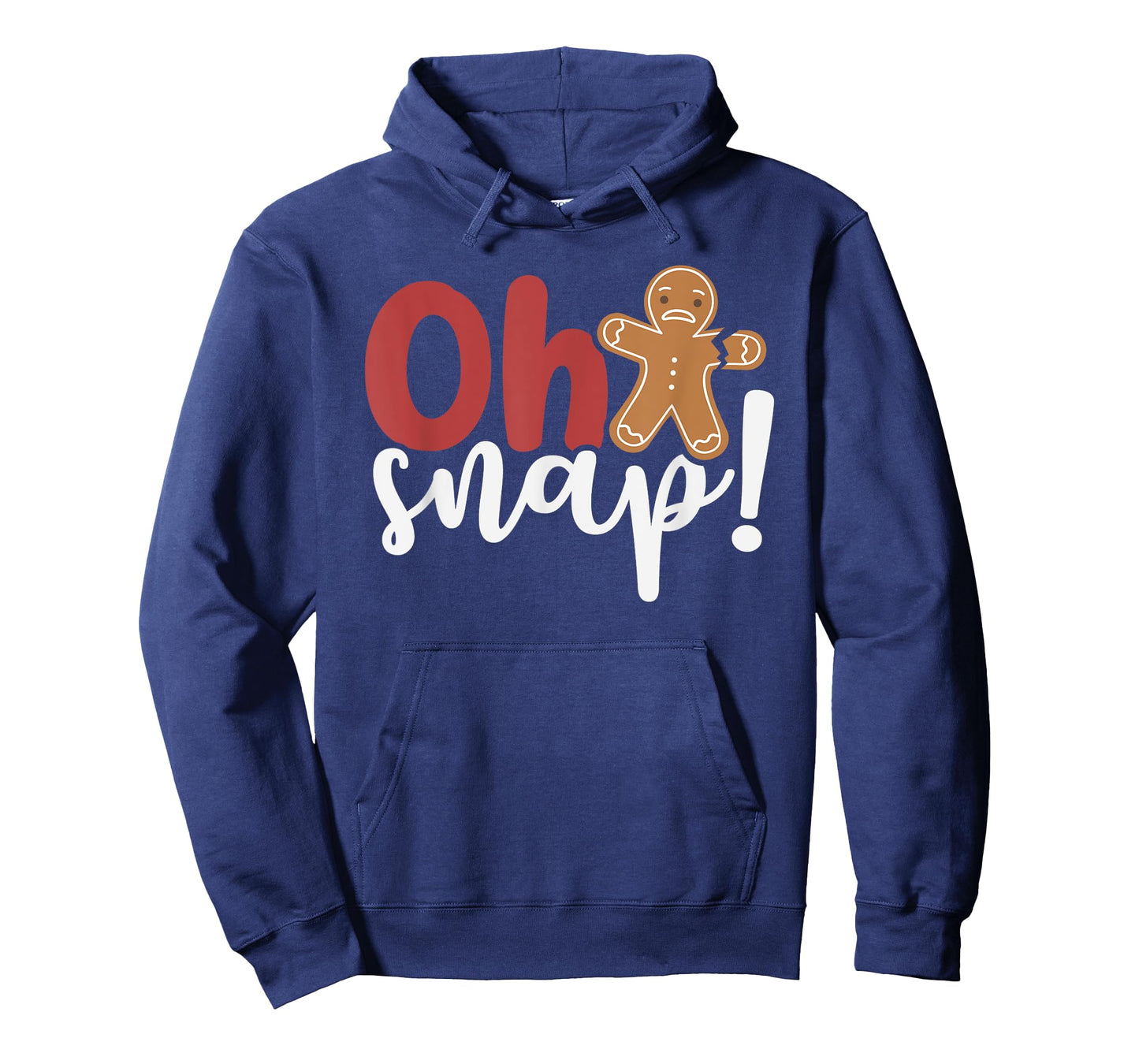 Oh Snap Christmas Ginger Bread Man Broken Arm T-Shirt