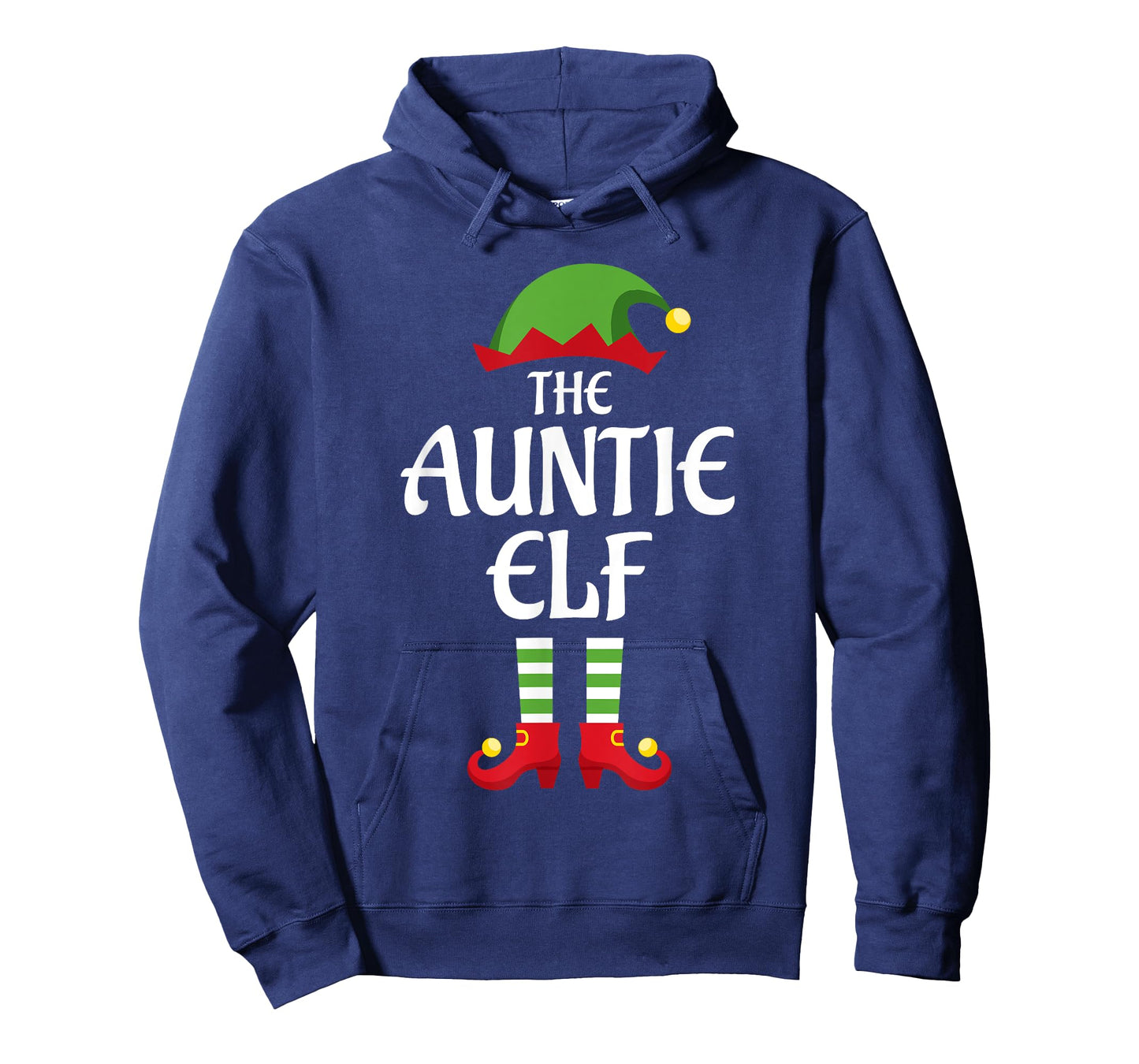 Auntie Elf Family Matching Group Christmas Aunt T-Shirt