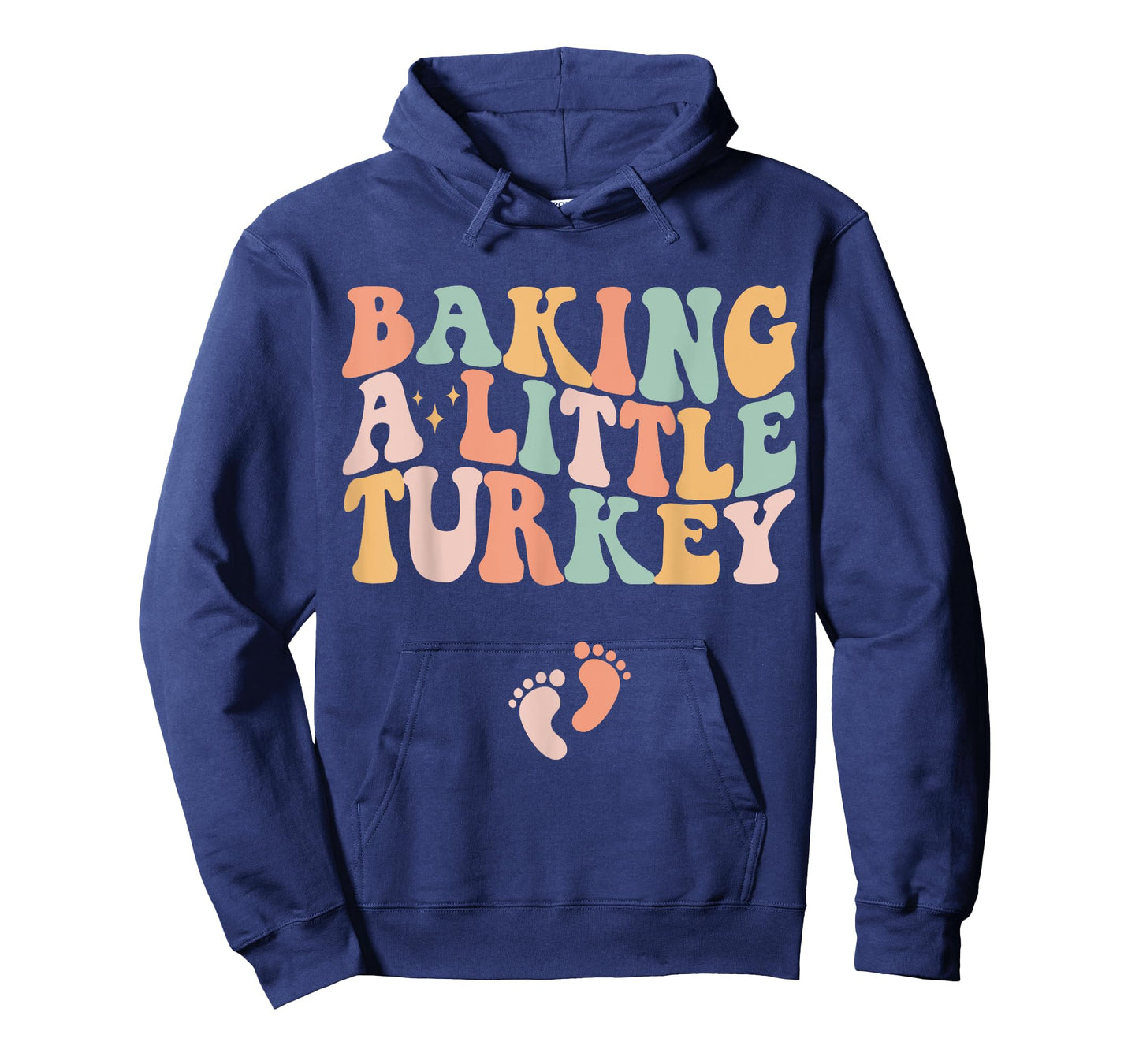 Baking A Little Turkey Thanksgiving Pregnancy Announcement T-Shirt