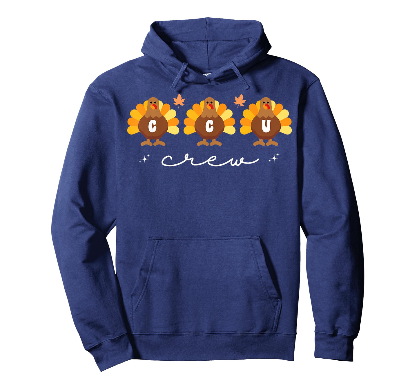Cute Turkeys CCU Crew Nurse Critical Care Unit Thanksgiving T-Shirt