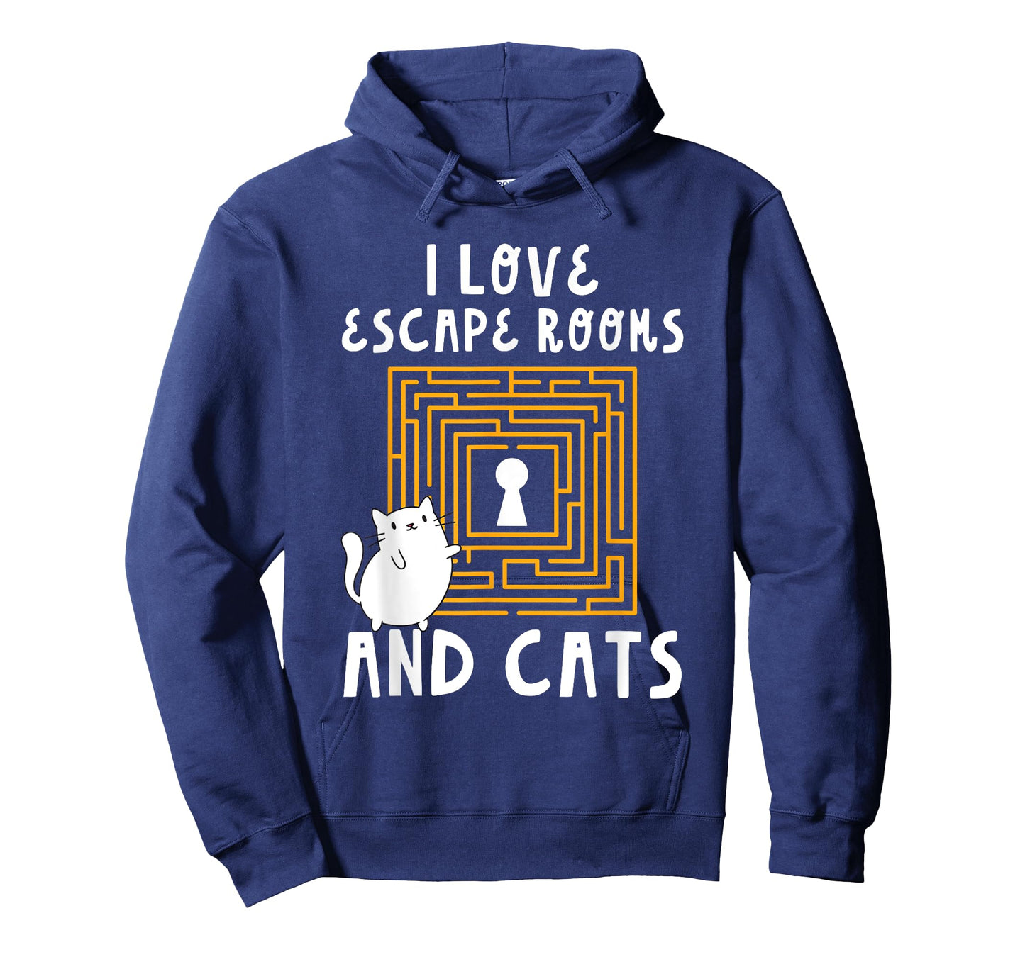 Cute I Love Escape Rooms And Cats Puzzle Game Mystery T-Shirt
