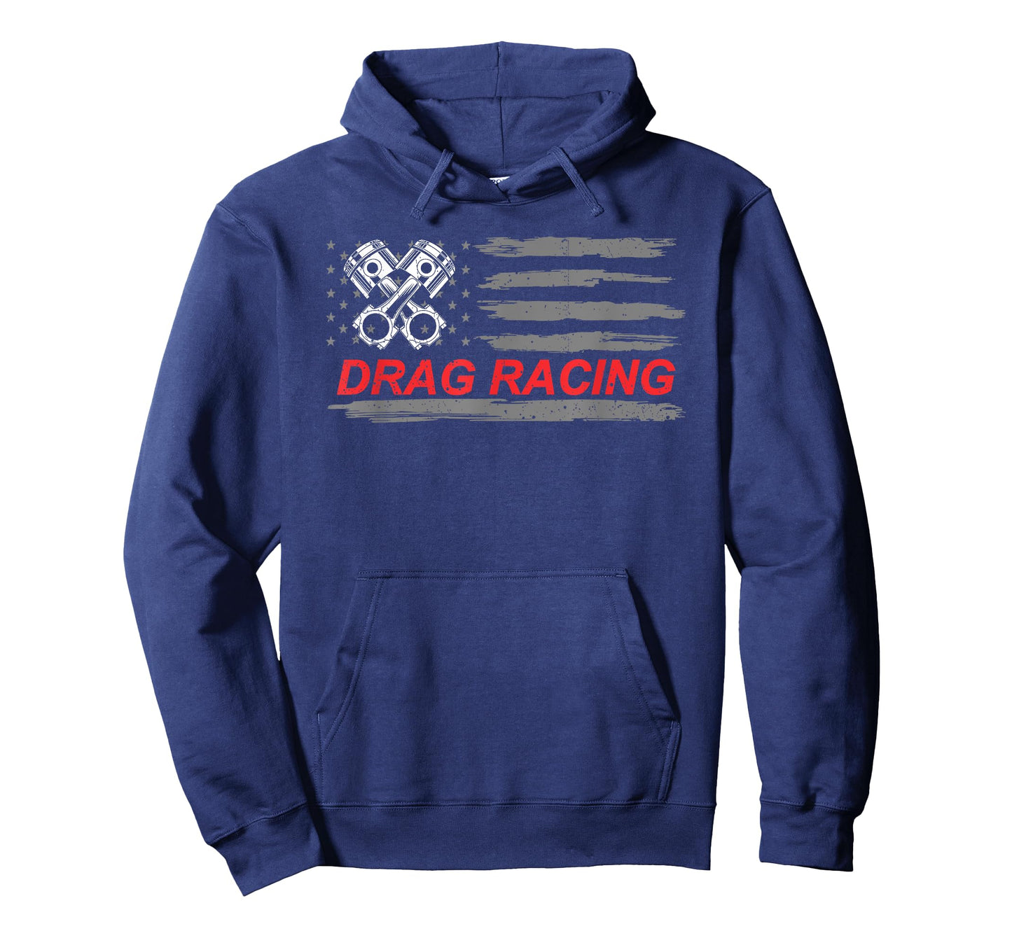 American Flag Drag Racing Car Lover Gift Idea MM T-Shirt for Women Girls Kids Men