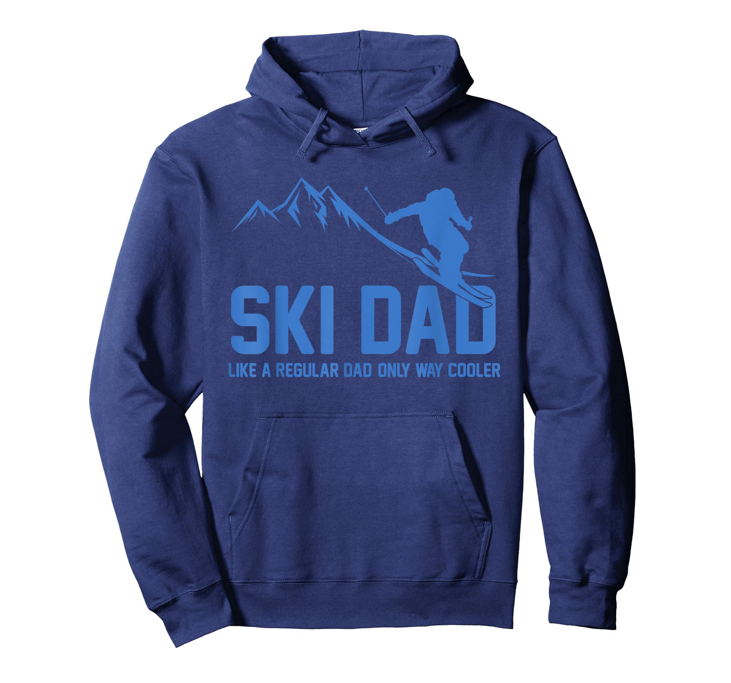 Ski Dad Funny Skiier Snowy Adventure Skiing Lovers Quote Gag T-Shirt
