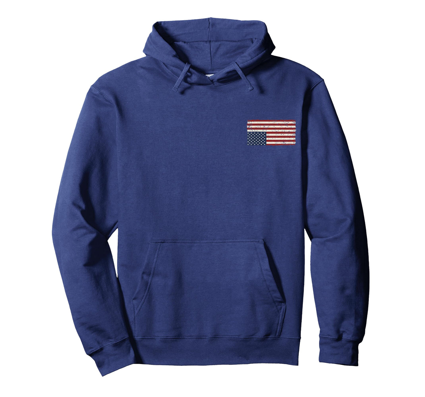 Upside Down American Flag Distressed for Protests T-Shirt