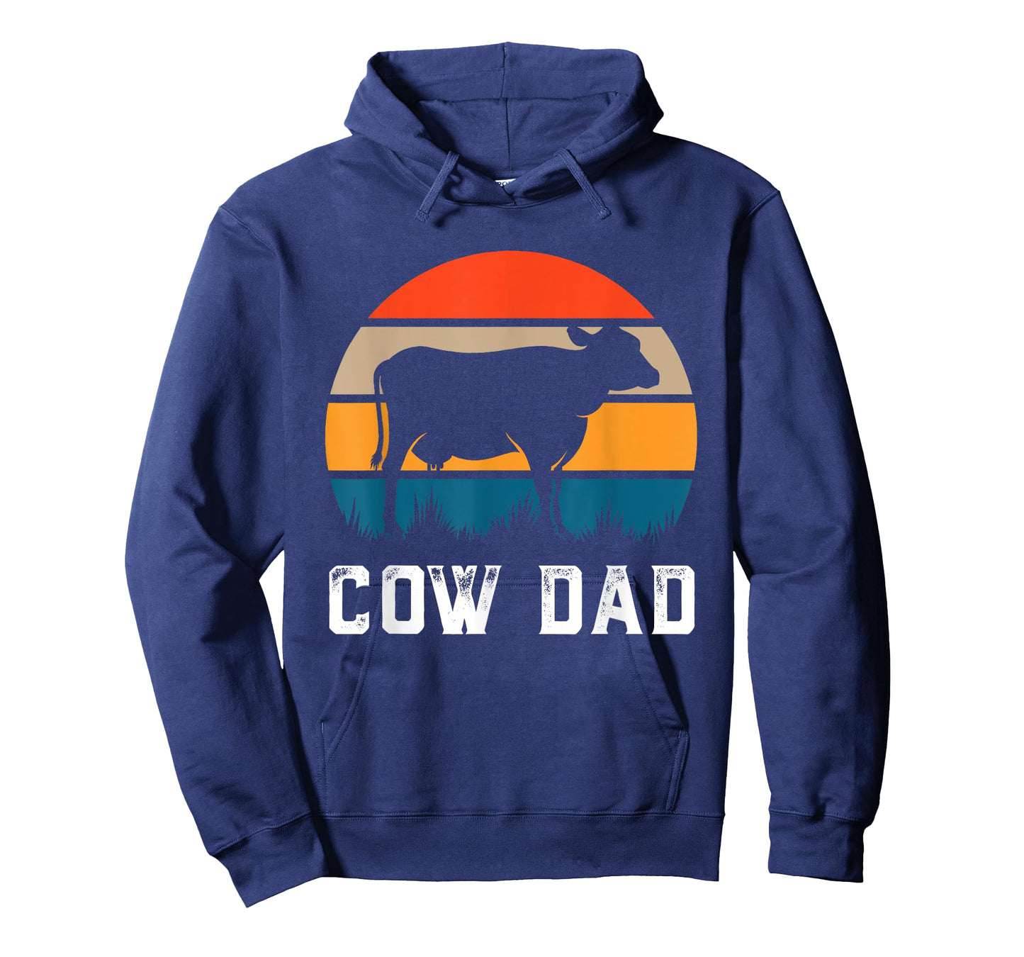 Cow Dad Funny Cattle Gift Dairy Farmer Herdsman Cow Lover T-Shirt