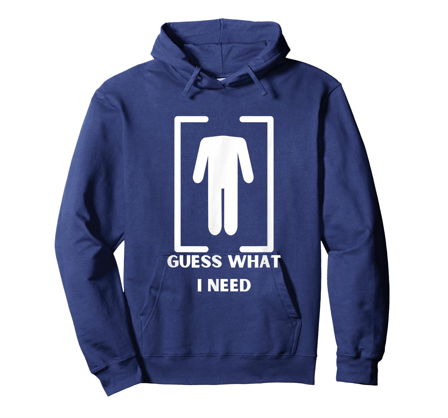 Guess What I Need Headless Funny Black Modern Unisex T-Shirt