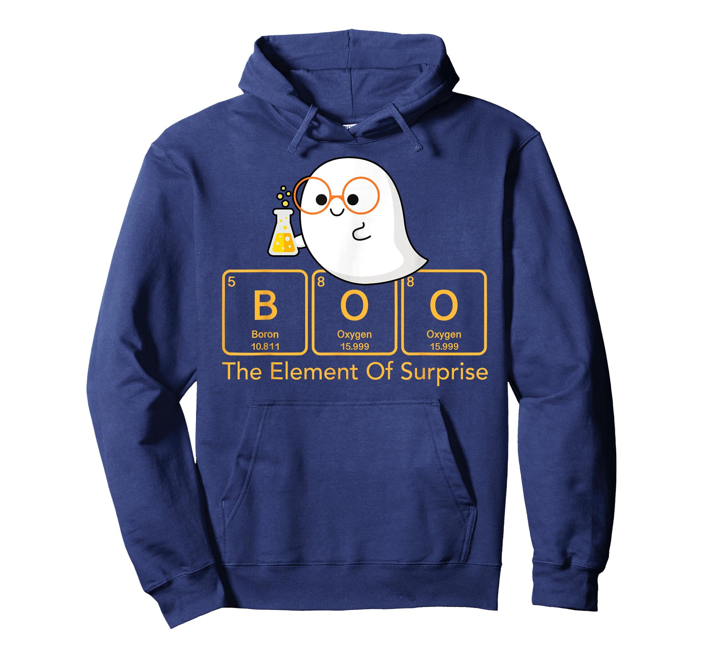Chemistry Boo The Element of Surprise Cute Chemist Halloween T-Shirt