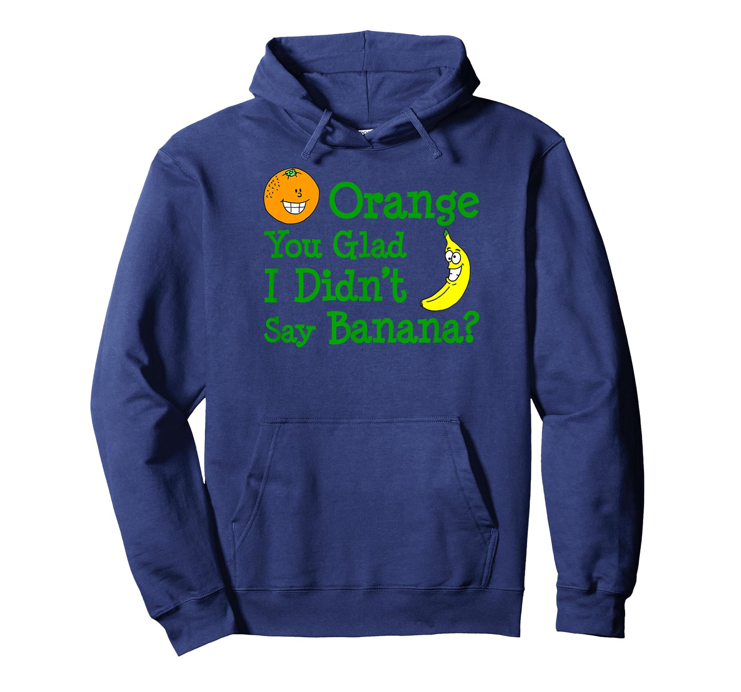 Orange You Glad I Didn't Say Banana Funny Knock Knock Joke T-Shirt