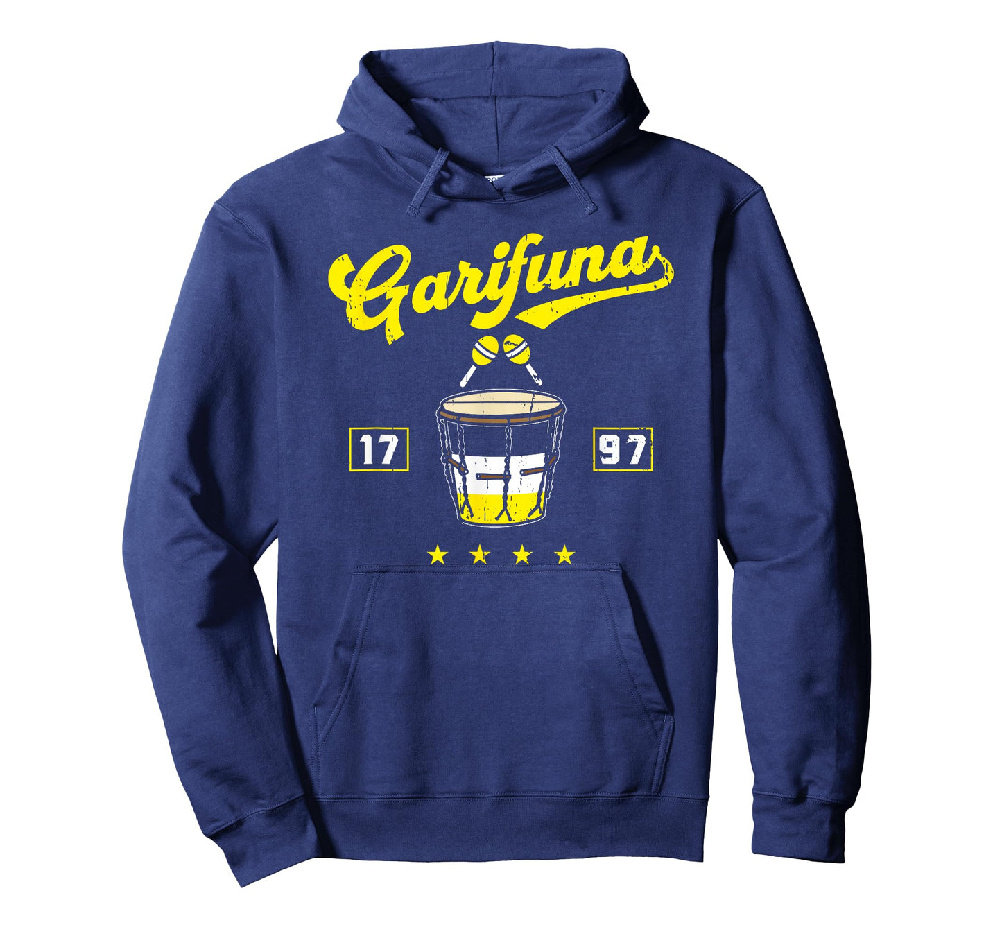 Garifuna 1797 Garinagu Honduras Punta Paranda Music Drums T-Shirt