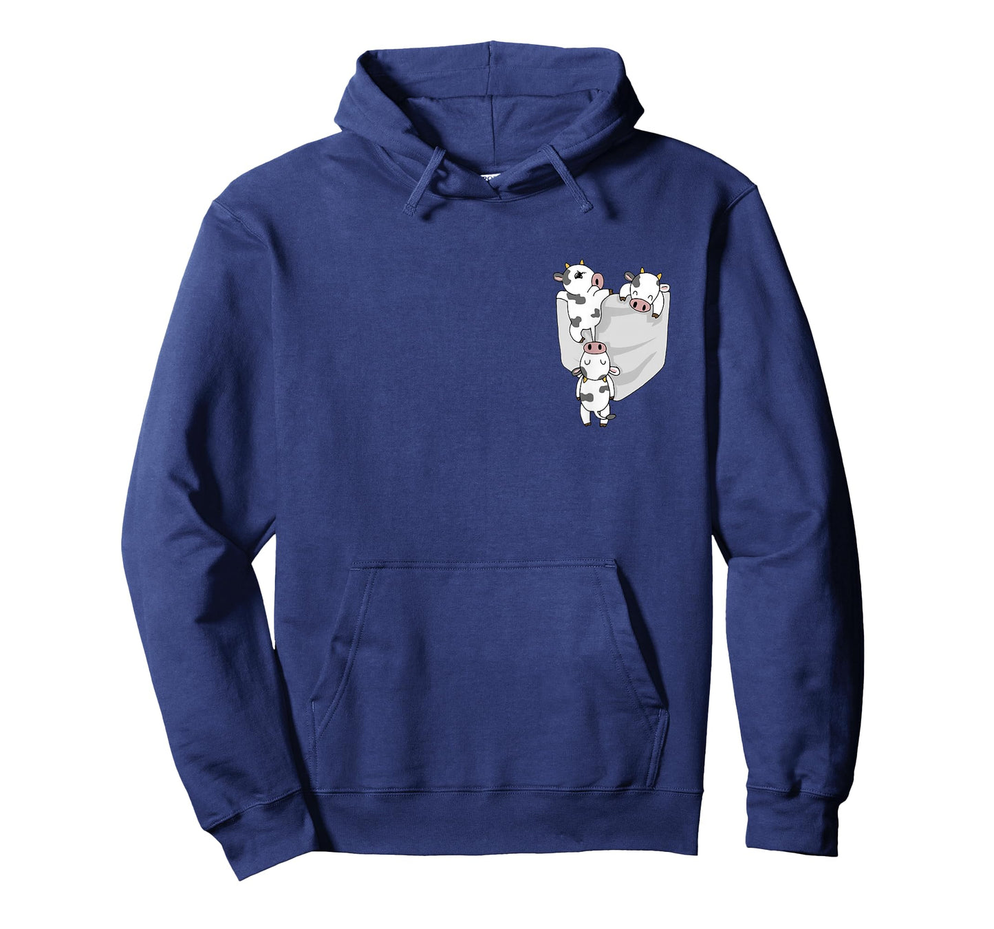 Cow Pocket Funny Milk Cow in A Bag T-Shirt