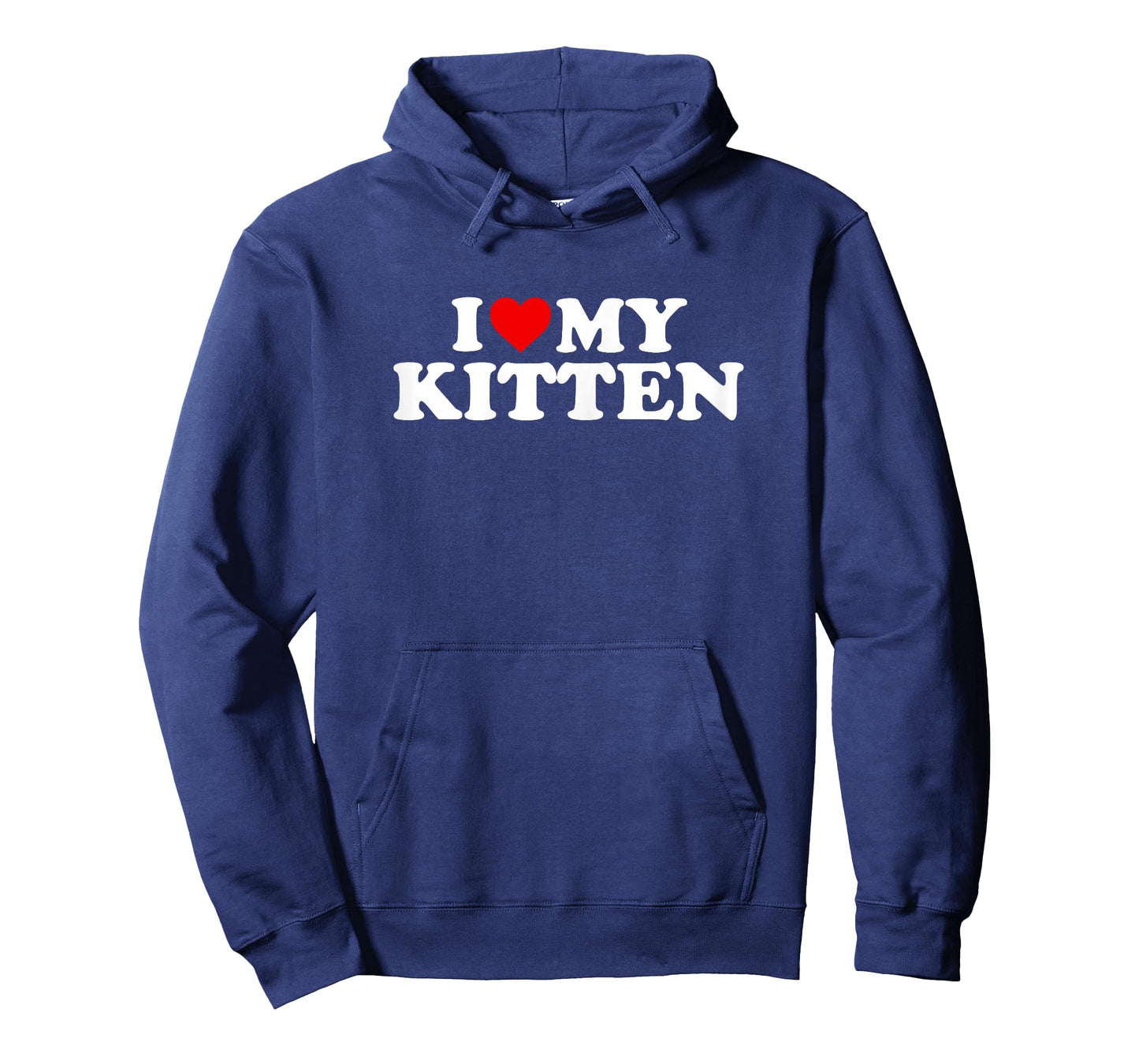 I Love My Kitten Design - Heart My Kitty Cat T-Shirt