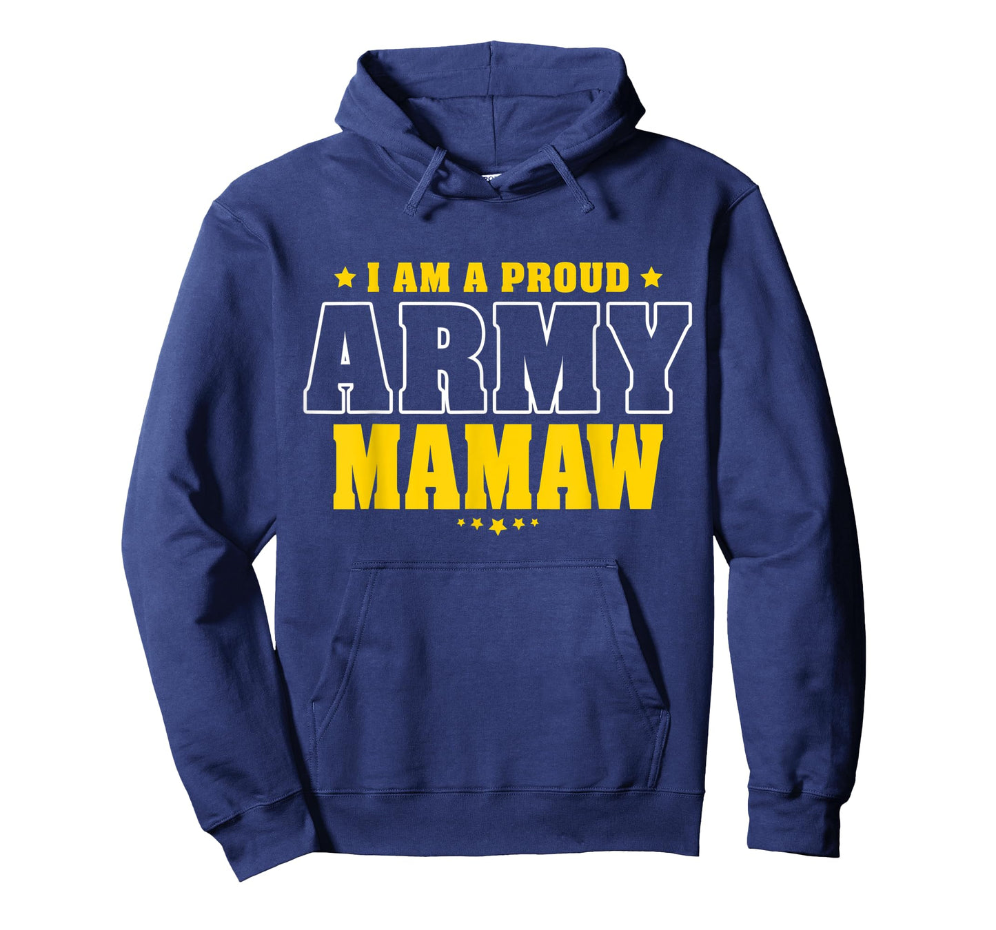 I Am A Proud Army Mamaw Patriotic Pride Military Grandma T-Shirt