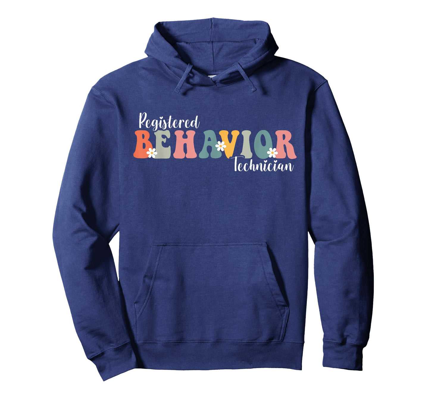 Registered Behavior Technician RBT ABA Therapist Cute Groovy T-Shirt