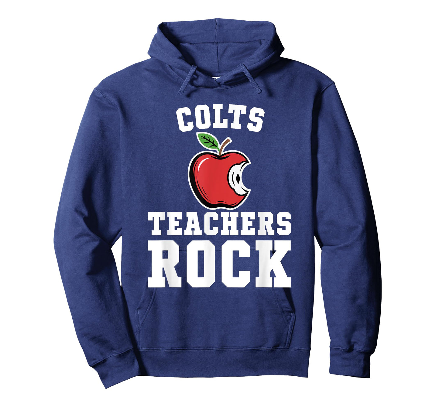 Colts Teachers Rock! Retro School Support Teaching T-Shirt