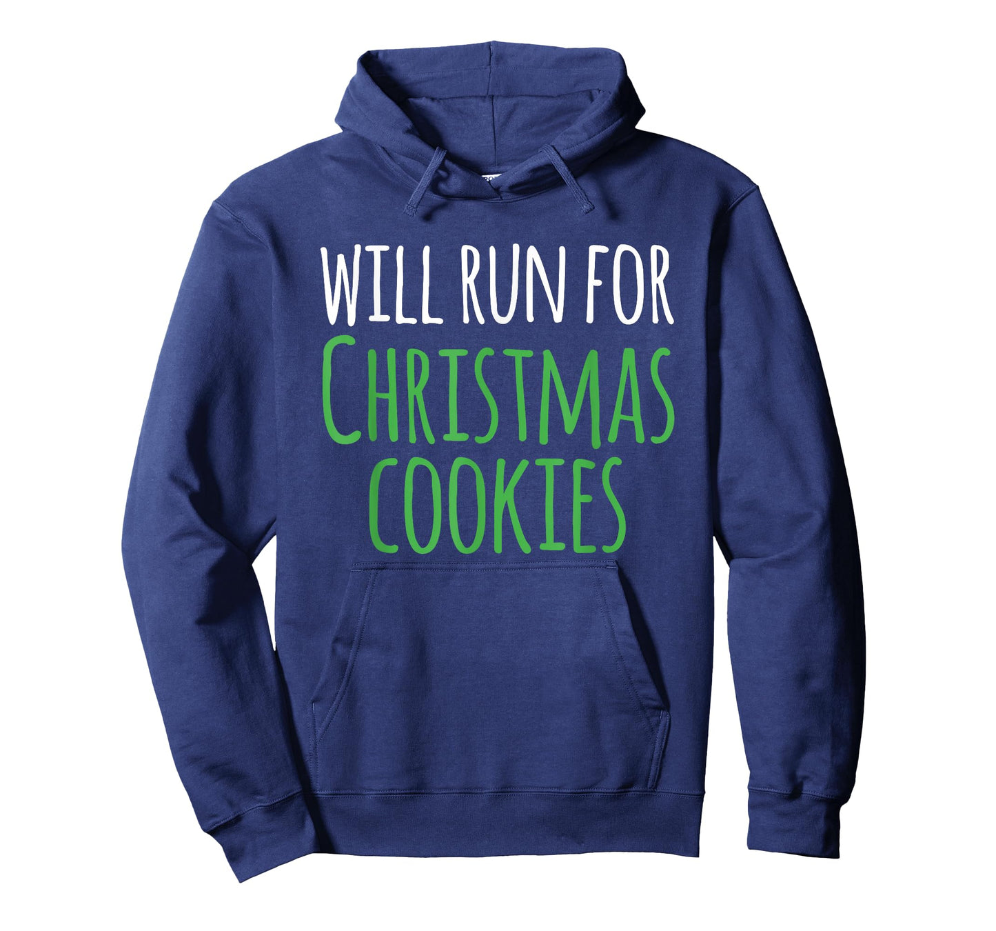 Christmas Running Shirt - Will Run For Christmas Cookies T-Shirt