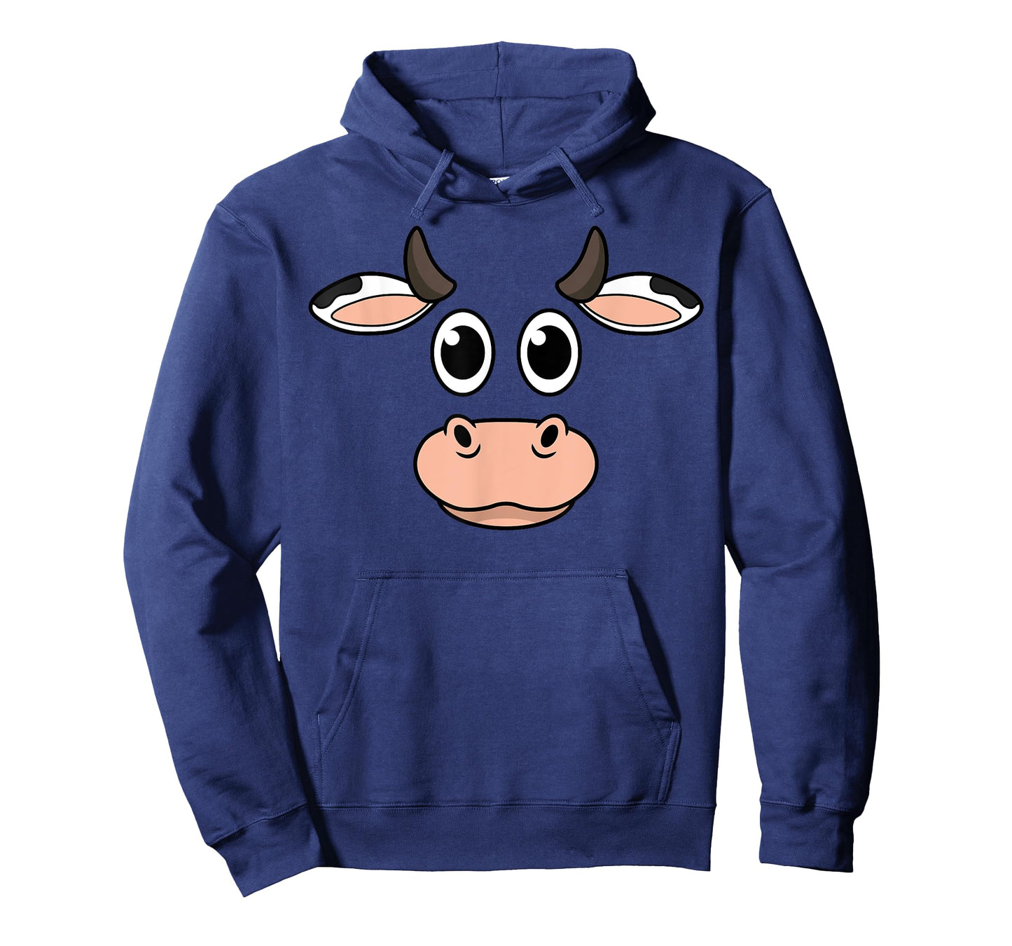 Cow Head Halloween Costume Farm Animal Farmer Farming Cattle T-Shirt