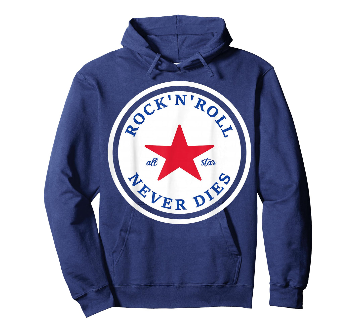 Rock N Roll Never Dies Rock and Roll All Star Music T-Shirt