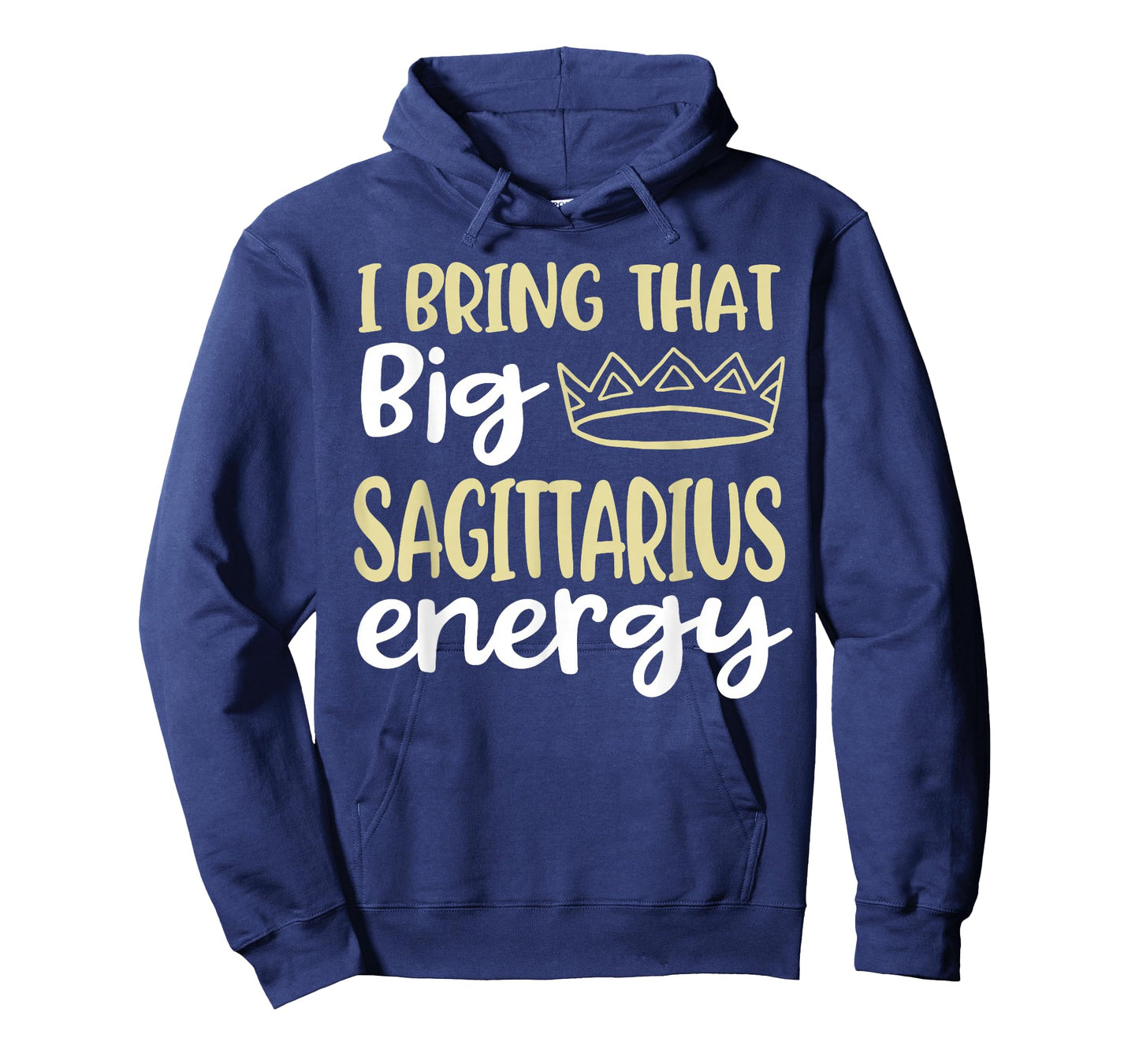 Sagittarius Queen King Big Sagittarius Energy Vibes Zodiac T-Shirt