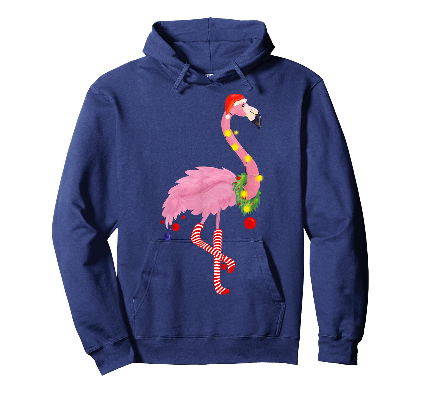 Cute and fun tropical flamingo Christmas T-Shirt