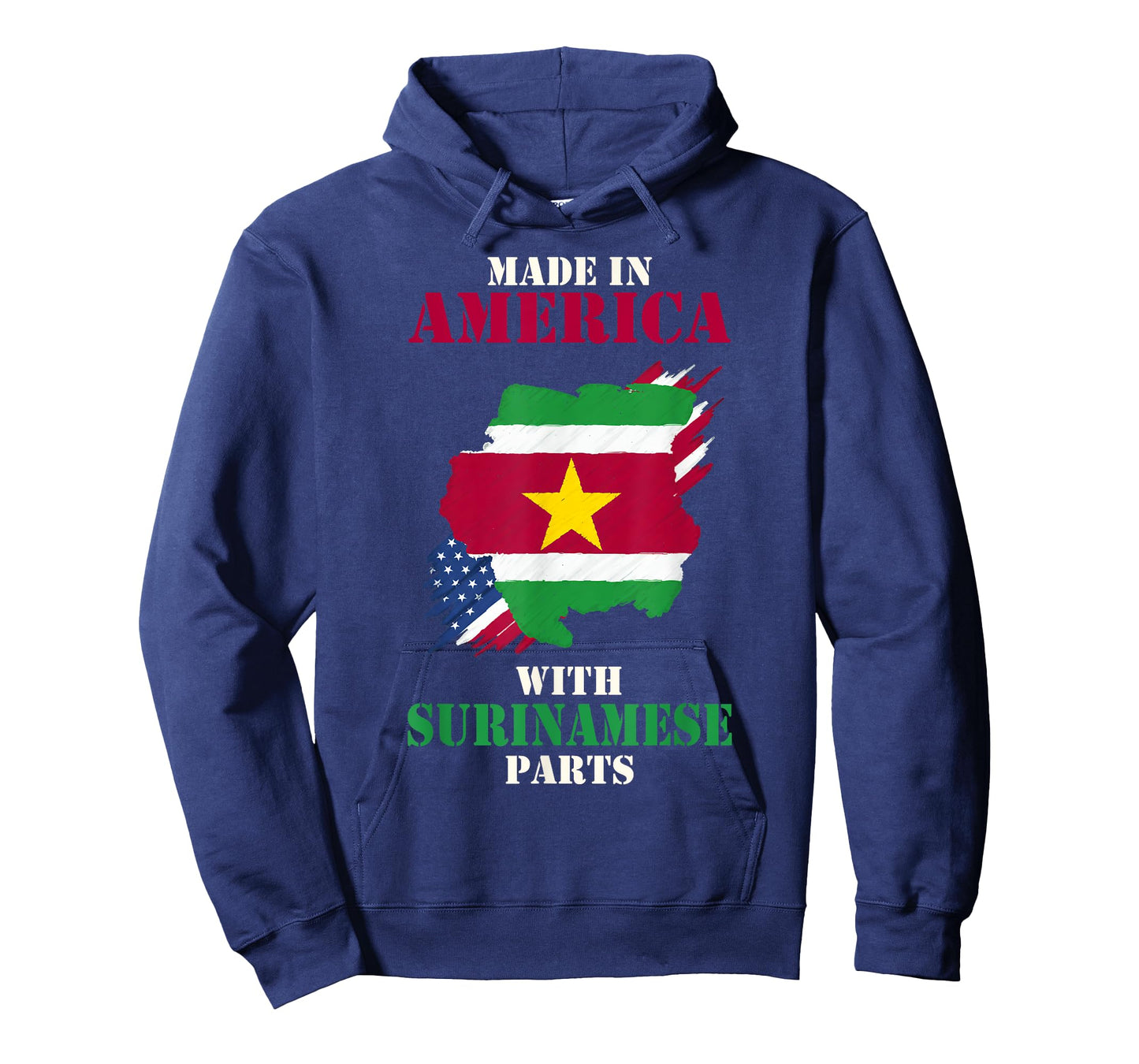 Made in America with Surinamese parts USA Suriname flag T-Shirt