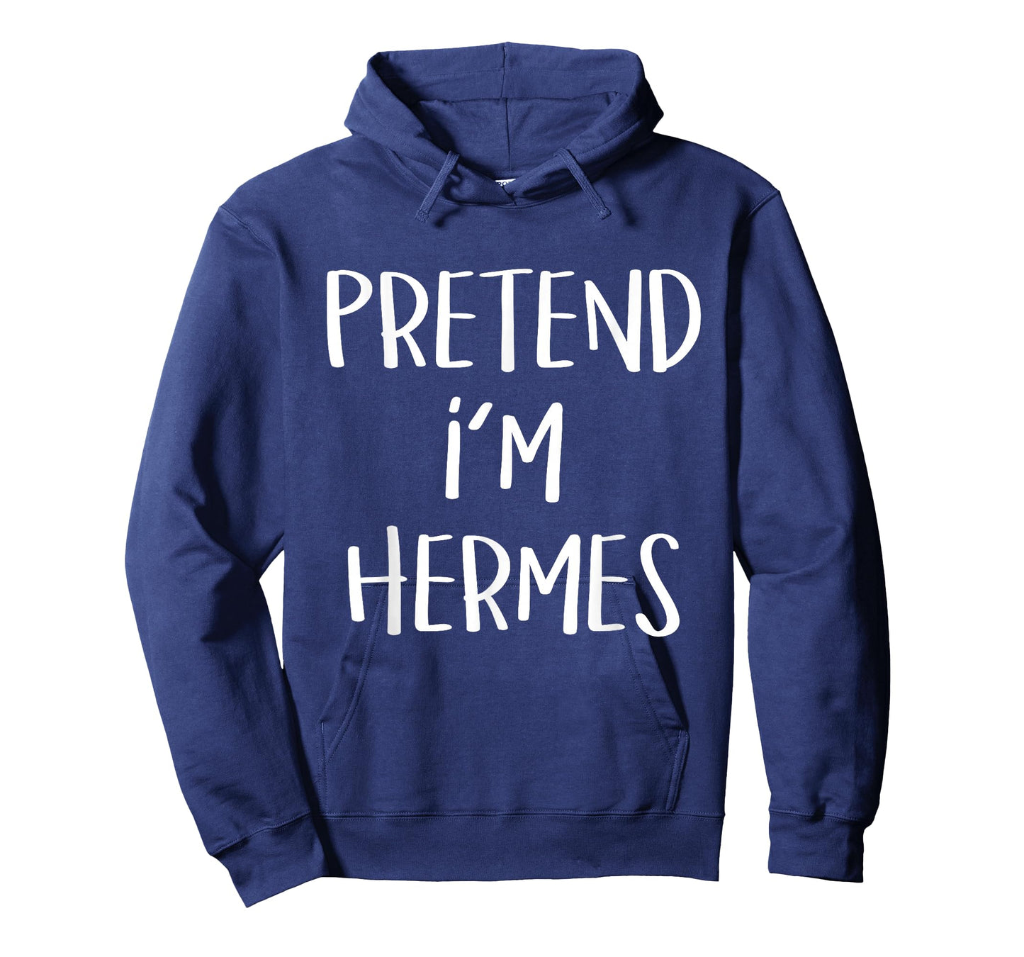 Pretend I'm Hermes Costume Party Funny Greek God Halloween T-Shirt