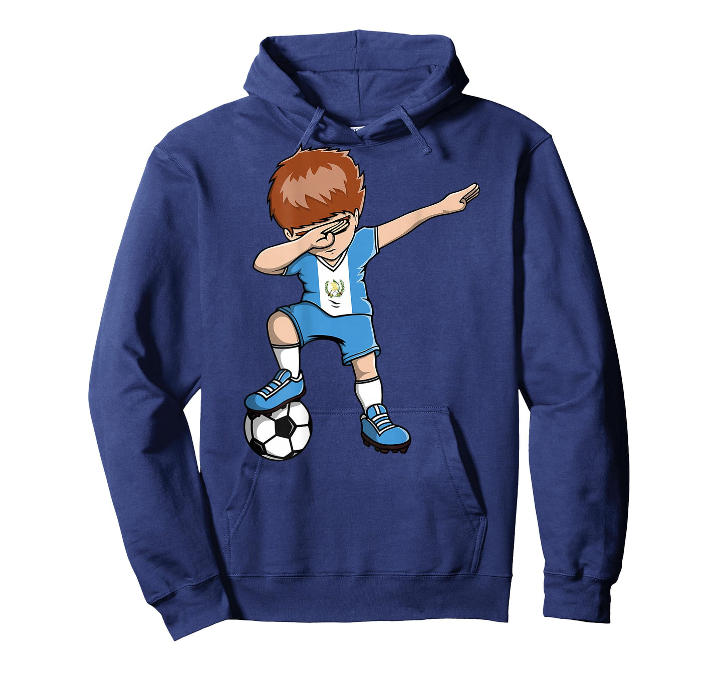 Dabbing Soccer Boy Guatemala Jersey Guatemalan Football Fans T-Shirt