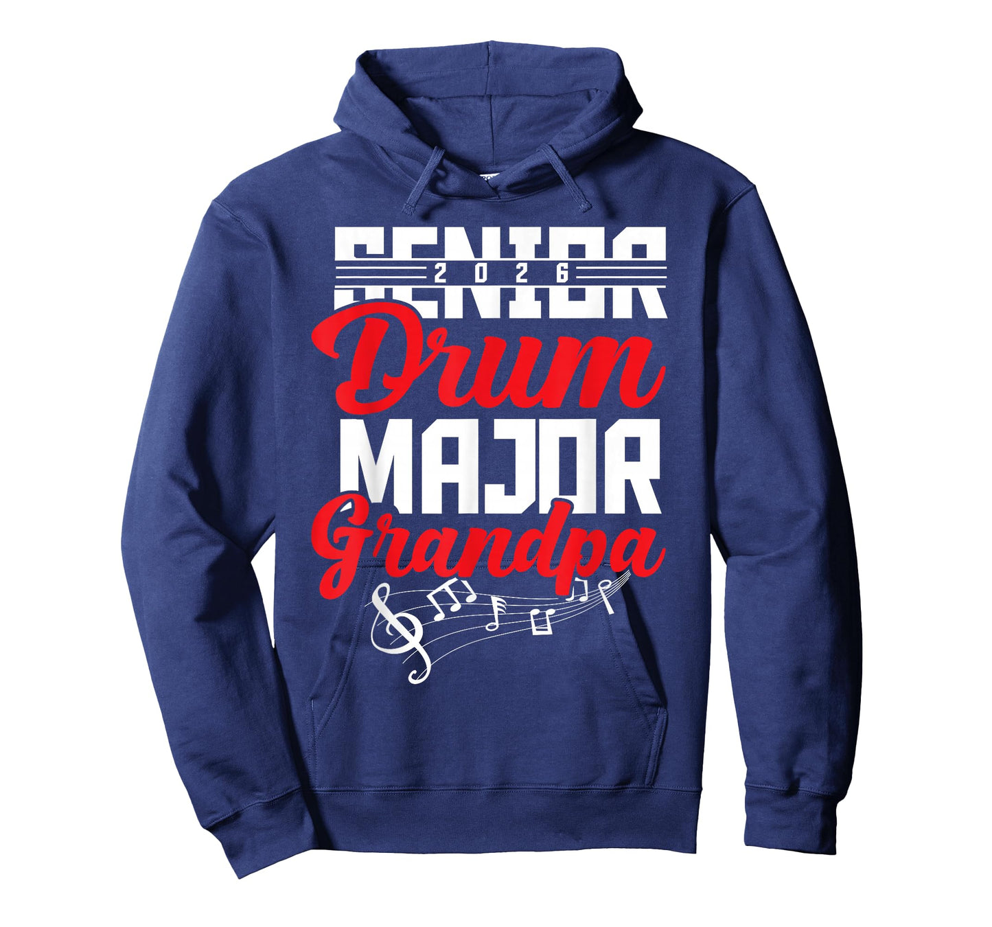 2026 Senior drum major Grandpa graduation matching T-Shirt