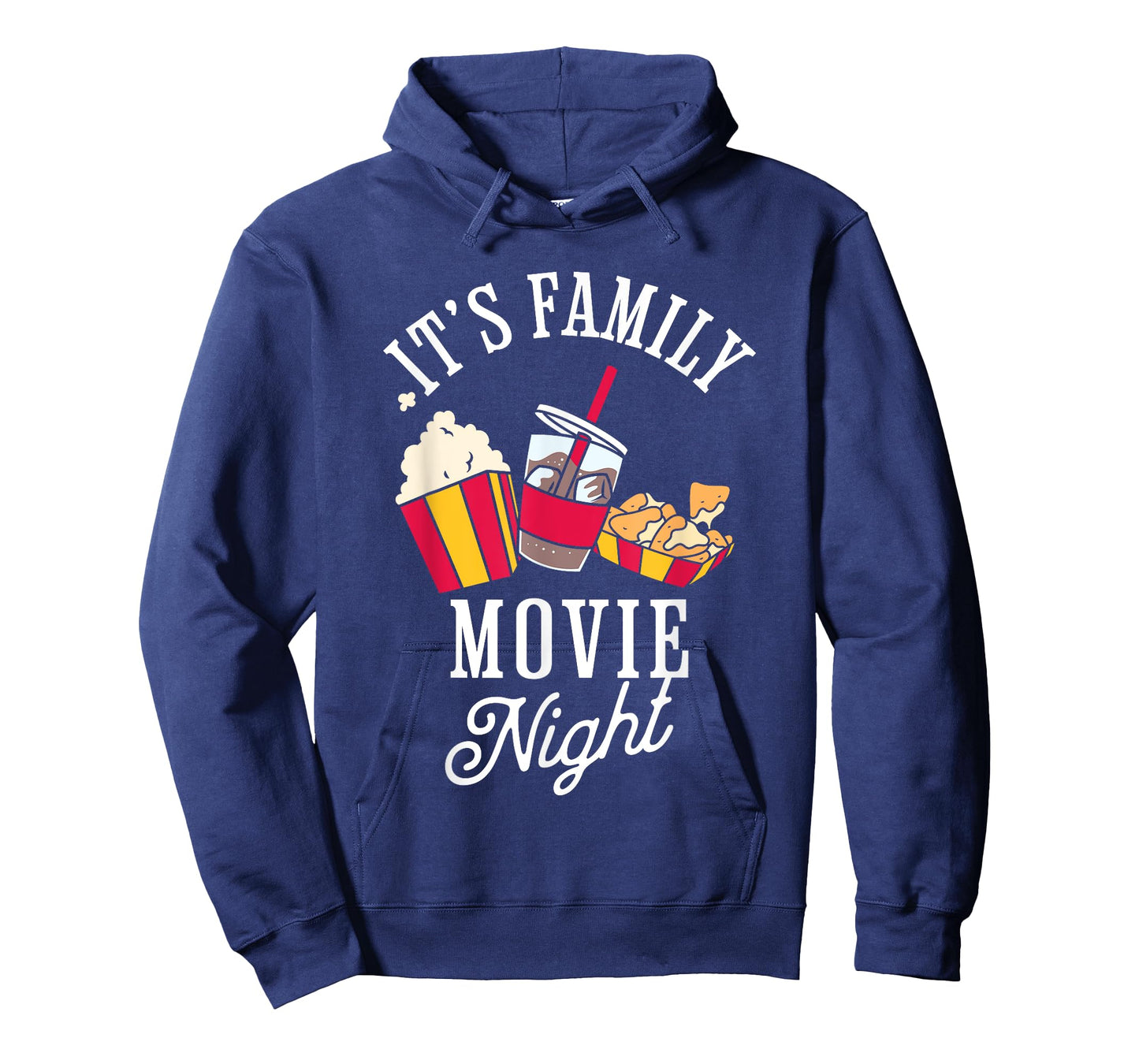Family Movie Night Cinema Popcorn Film Movie Lover T-Shirt