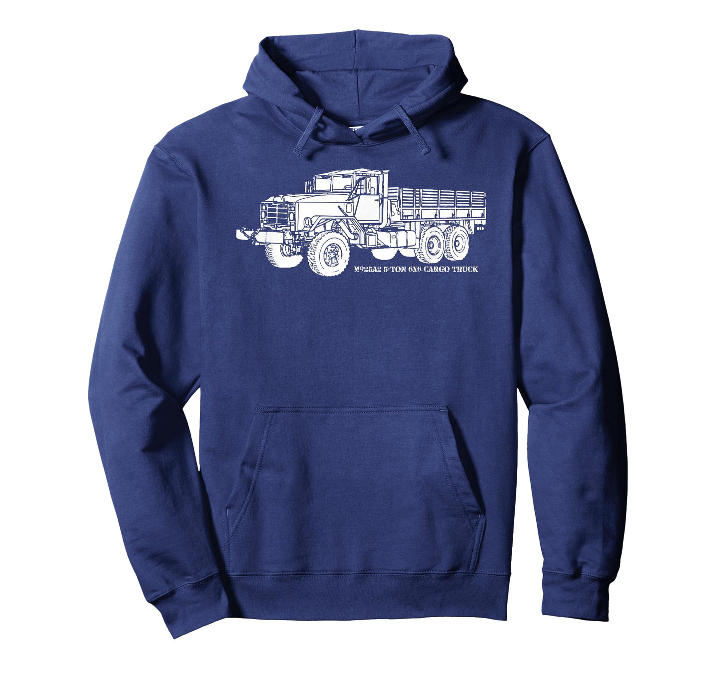 M925 A2 5 Ton 6×6 Cargo Truck Silhouette T-Shirt