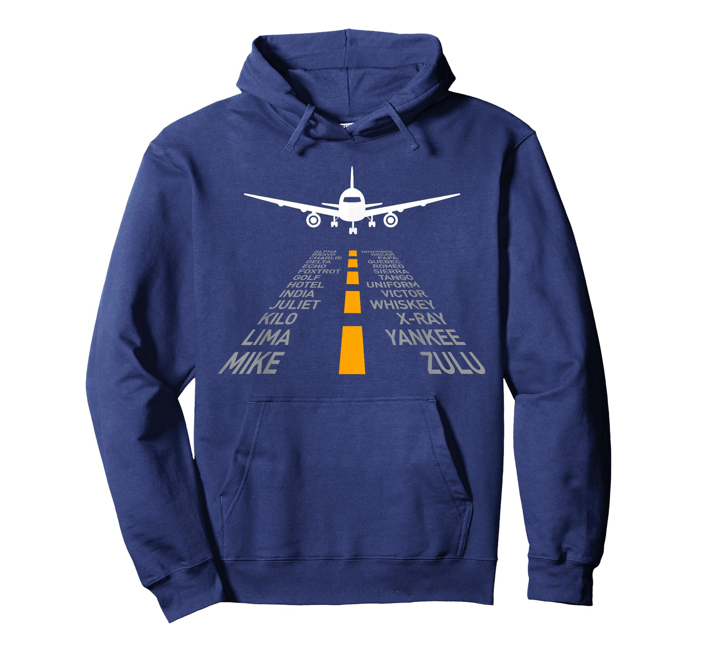 Airplane Pilot Gifts Airport Runway Phonetic Alphabet Plane T-Shirt