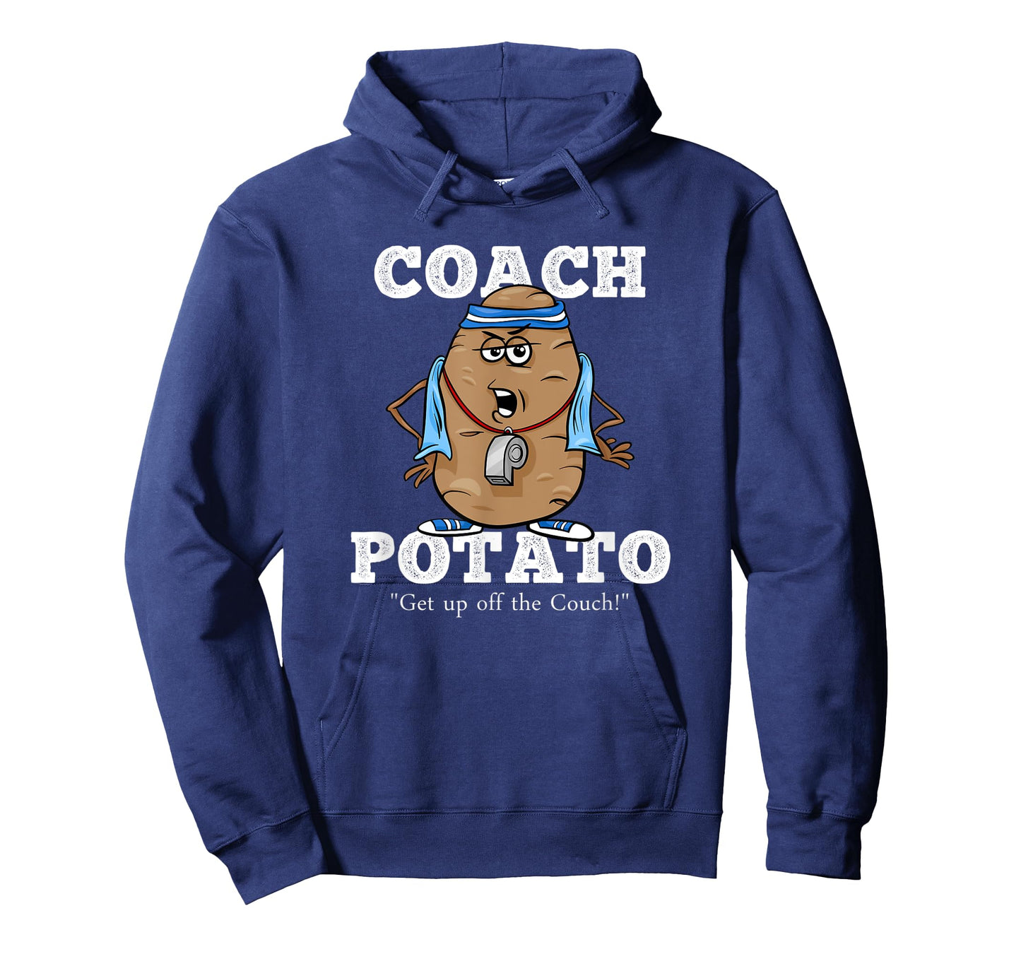 Coach Potato! Get up the Couch! Funny Tater Pun T-Shirt
