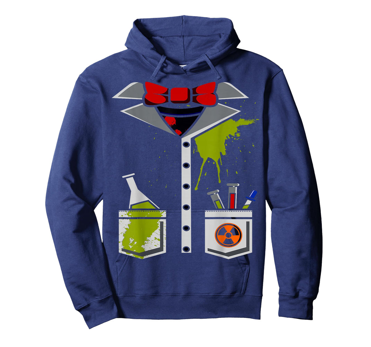 Mad Scientist Costume Halloween Carnival Science Chemistry T-Shirt